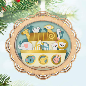 Noah's Ark Papercraft Ornament