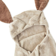 Load image into Gallery viewer, Baby Bunny Hooded Blanket With Pockets
