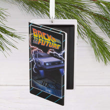 Load image into Gallery viewer, Back to the Future Retro Video Cassette Case Hallmark Ornament
