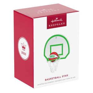 Basketball Star 2025 Ornament