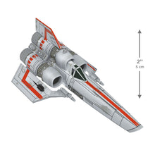 Load image into Gallery viewer, Battlestar Galactica Colonial Viper Ornament - Hallmark Timmins
