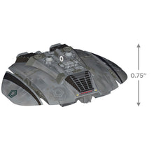 Load image into Gallery viewer, Battlestar Galactica Cylon Raider Ornament
