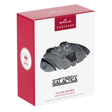 Load image into Gallery viewer, Battlestar Galactica Cylon Raider Ornament
