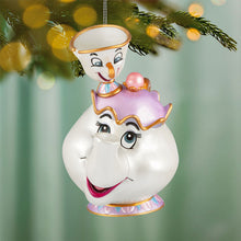 Load image into Gallery viewer, Disney Beauty and the Beast 35th Anniversary Mrs. Potts and Chip Ornament - Hallmark Timmins
