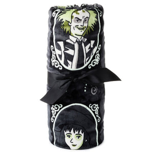 Beetlejuice™ Glow-in-the-Dark Throw Blanket, 50x60