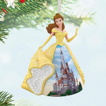 Load image into Gallery viewer, Disney Princess Celebration Belle Porcelain Ornament
