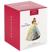 Load image into Gallery viewer, Disney Princess Celebration Belle Porcelain Ornament
