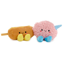 Load image into Gallery viewer, Better Together Corn Dog and Cotton Candy Magnetic Plush Pair, 3" - Hallmark Timmins
