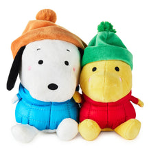 Load image into Gallery viewer, Better Together Peanuts® Snoopy and Woodstock Magnetic Plush Pair, 5" H

