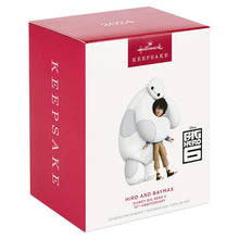 Load image into Gallery viewer, Disney Big Hero 6 10th Anniversary Hiro and Baymax Ornament
