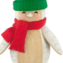 Load image into Gallery viewer, Birch Penguin Ornament
