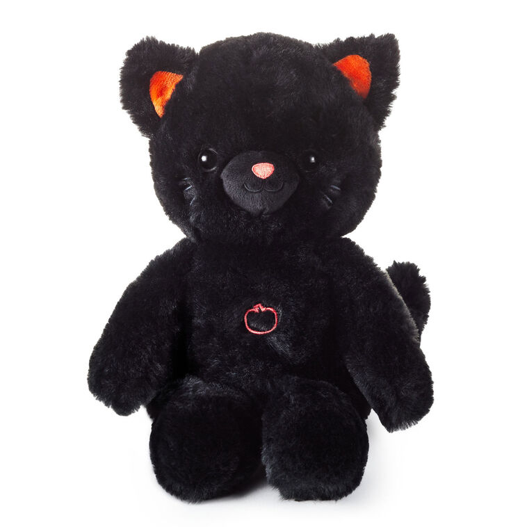 Black Cat Halloween Plush With Sound, 9.6