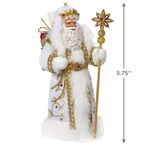 Black Father Christmas Ornament