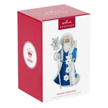 Load image into Gallery viewer, Black Father Christmas Ornament
