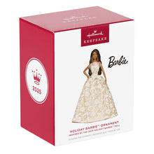 Load image into Gallery viewer, 2025 Black Holiday Barbie™ Ornament
