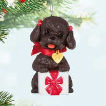 Load image into Gallery viewer, Puppy Love Poodle 2024 Ornament
