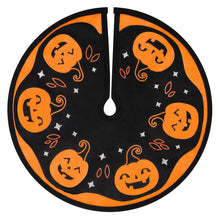 Load image into Gallery viewer, Mini Halloween Time Fabric Tree Skirt, 12&quot;
