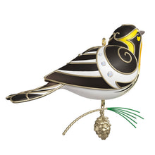 Load image into Gallery viewer, The Beauty of Birds Blackburnian Warbler Ornament
