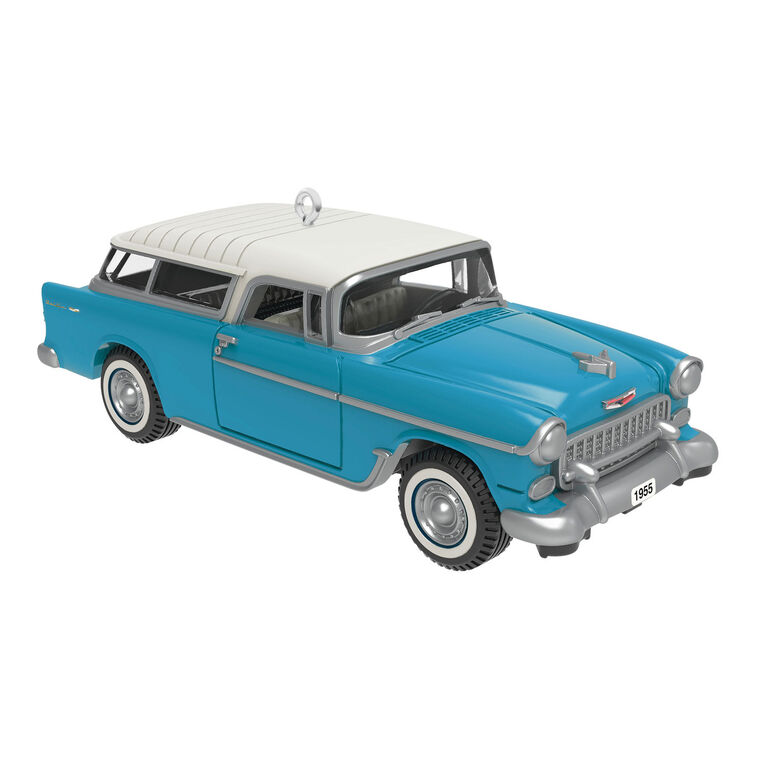 Mini Lil' Classic Cars 1955 Chevrolet® Nomad® Wagon 2025 Metal Ornament, 0.75