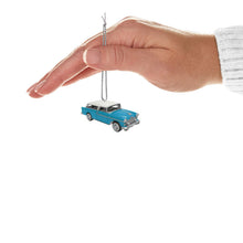 Load image into Gallery viewer, Mini Lil&#39; Classic Cars 1955 Chevrolet® Nomad® Wagon 2025 Metal Ornament, 0.75&quot;
