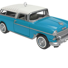 Load image into Gallery viewer, Mini Lil&#39; Classic Cars 1955 Chevrolet® Nomad® Wagon 2025 Metal Ornament, 0.75&quot;
