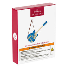 Load image into Gallery viewer, Go Tell It On the Mountain Guitar Musical Ornament - Hallmark Timmins

