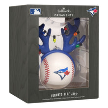 Load image into Gallery viewer, MLB Toronto Blue Jays™ Reindeer Baseball Hallmark Ornament
