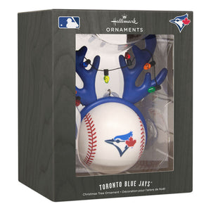 MLB Toronto Blue Jays™ Reindeer Baseball Hallmark Ornament