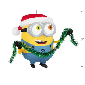 Minions Bob Trims the Tree Ornament With Sound