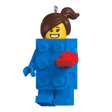 Load image into Gallery viewer, Brick Suit Girl LEGO® Minifigure Ornament
