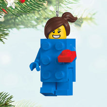 Load image into Gallery viewer, Brick Suit Girl LEGO® Minifigure Ornament
