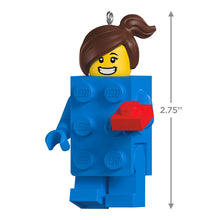 Load image into Gallery viewer, Brick Suit Girl LEGO® Minifigure Ornament
