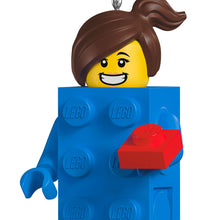 Load image into Gallery viewer, Brick Suit Girl LEGO® Minifigure Ornament
