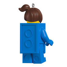 Load image into Gallery viewer, Brick Suit Girl LEGO® Minifigure Ornament
