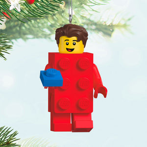 Brick Suit Guy LEGO® Minifigure Ornament