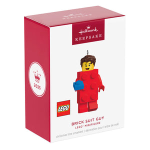 Brick Suit Guy LEGO® Minifigure Ornament