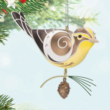 Load image into Gallery viewer, The Beauty of Birds Lady Blackburnian Warbler Ornament
