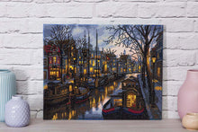 Load image into Gallery viewer, Crystal Art - Mounted Kit - Canal Life - Hallmark Timmins
