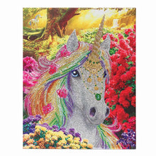 Load image into Gallery viewer, Crystal Art - Unicorn Forest - Large
