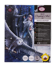 Load image into Gallery viewer, Crystal Art -Mounted Kit -Midnight Messenger - Large - Hallmark Timmins
