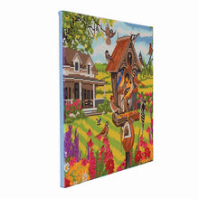 Load image into Gallery viewer, Crystal Art - Mounted Kit - Garden Birds - Large - Hallmark Timmins
