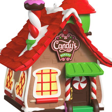Load image into Gallery viewer, Welcome to Elfville Candy&#39;s Bakery Ornaments, Set of 2
