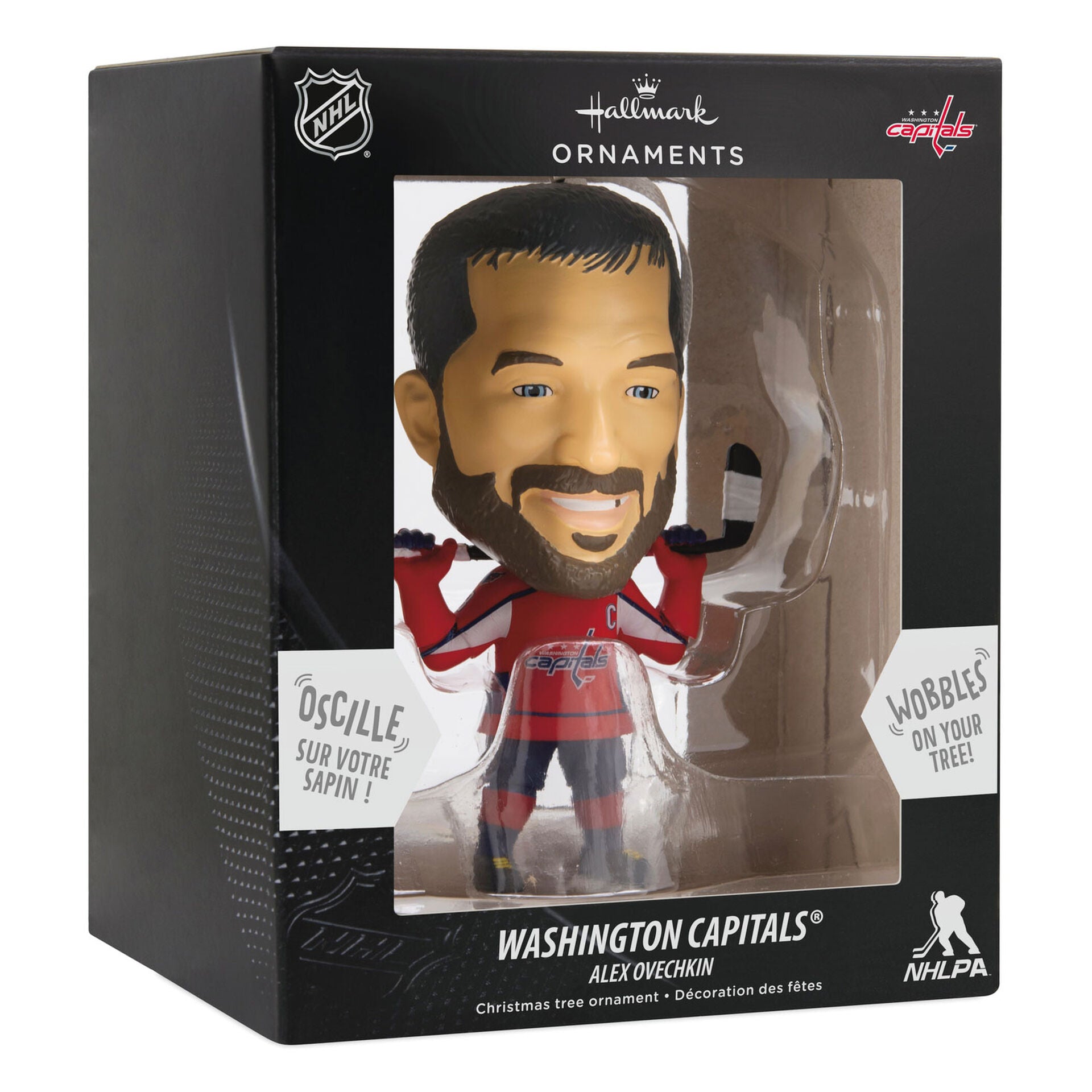 Hallmark Keepsake Christmas Ornament 2019 Year Dated NHL Washington  Capitals Stanley Cup MVP Alex Ovechkin Hockey Player