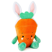 Load image into Gallery viewer, Carrot Wearing Bunny Ears Easter Plush Toy, 5.5"

