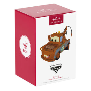 Disney/Pixar Cars Mater Ornament With Sound and Motion