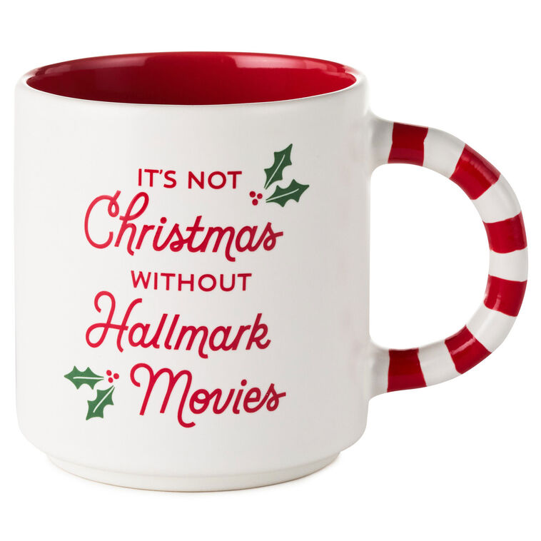 Hallmark Channel It's Not Christmas Without Hallmark Movies Mug, 17 oz.