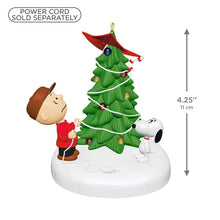 Load image into Gallery viewer, The Peanuts® Gang The Kite-Eating Christmas Tree Ornament With Light
