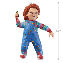 Load image into Gallery viewer, Child&#39;s Play 2 Friend &#39;Til the End Chucky Ornament
