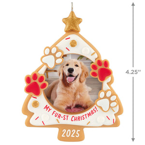 My Fur-st Christmas 2025 Photo Frame Ornament