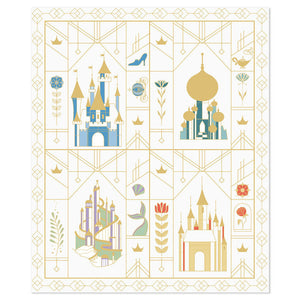 Disney Princess Castles Throw Blanket, 50x60